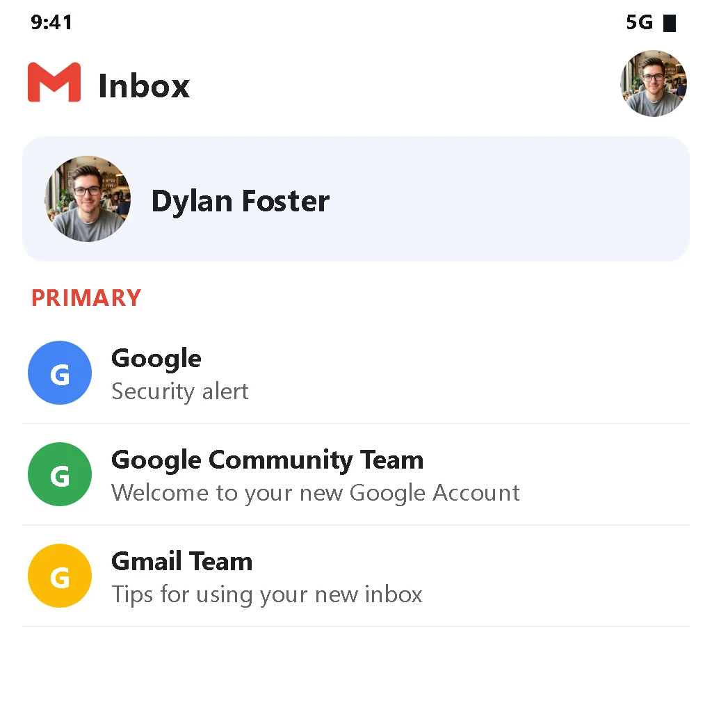 全新 Google 账号(非 Gmail 域名)| 保证全新且存活 24 小时