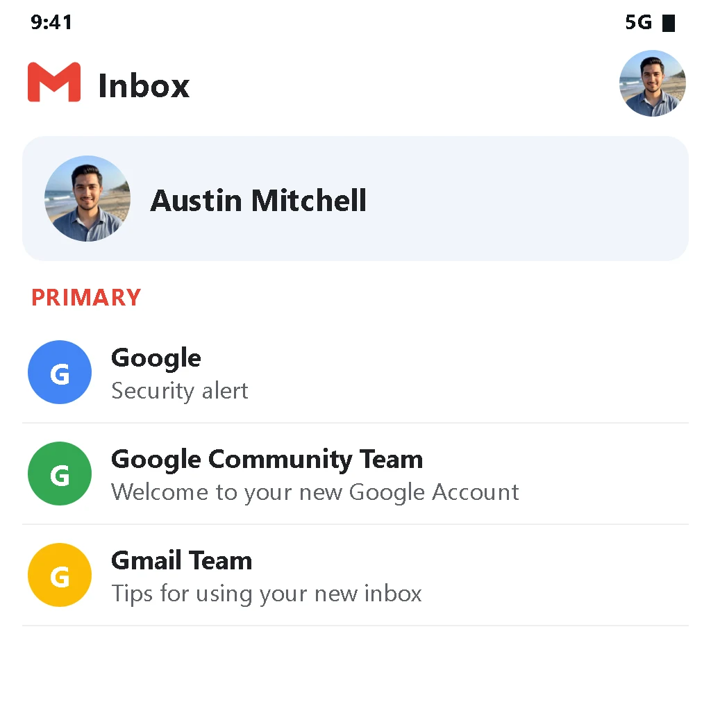 Google 账号 | 非 @gmail.com | 保证全新且存活 2 小时